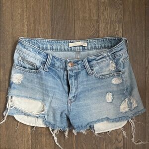 Daytrip Distressed Denim Shorts Women’s Size 27